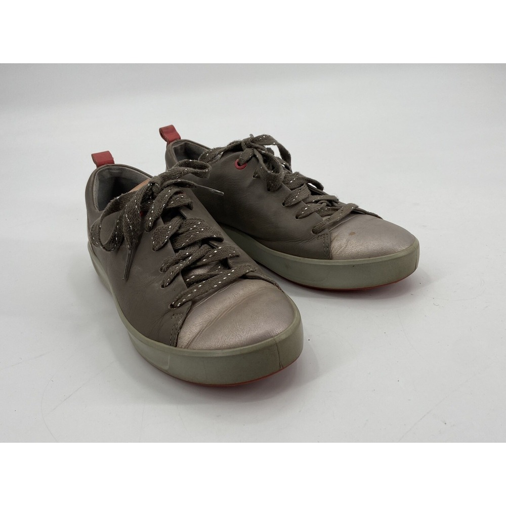 Ecco Hydromax‎ E-DTS Women's Golf Shoes Brown Leather Sz US 6 Eu 37